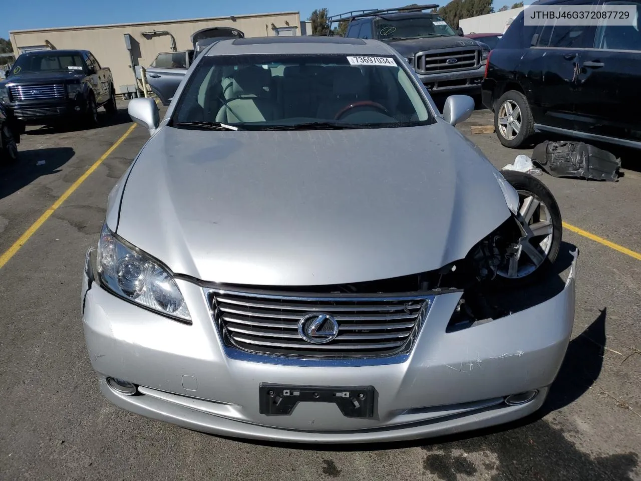 2007 Lexus Es 350 VIN: JTHBJ46G372087729 Lot: 73697034