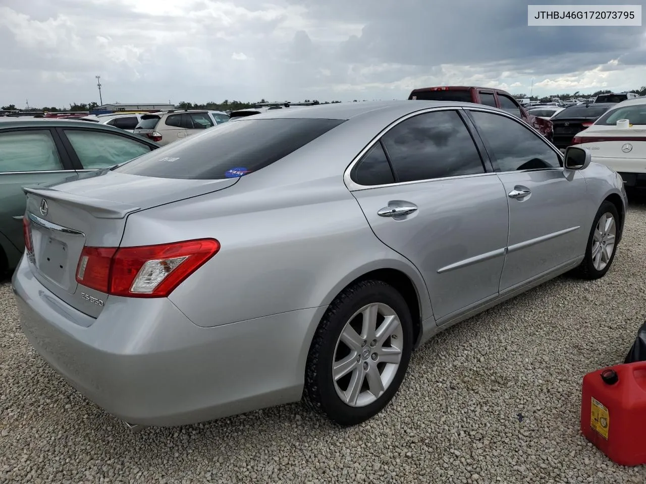 2007 Lexus Es 350 VIN: JTHBJ46G172073795 Lot: 73990044