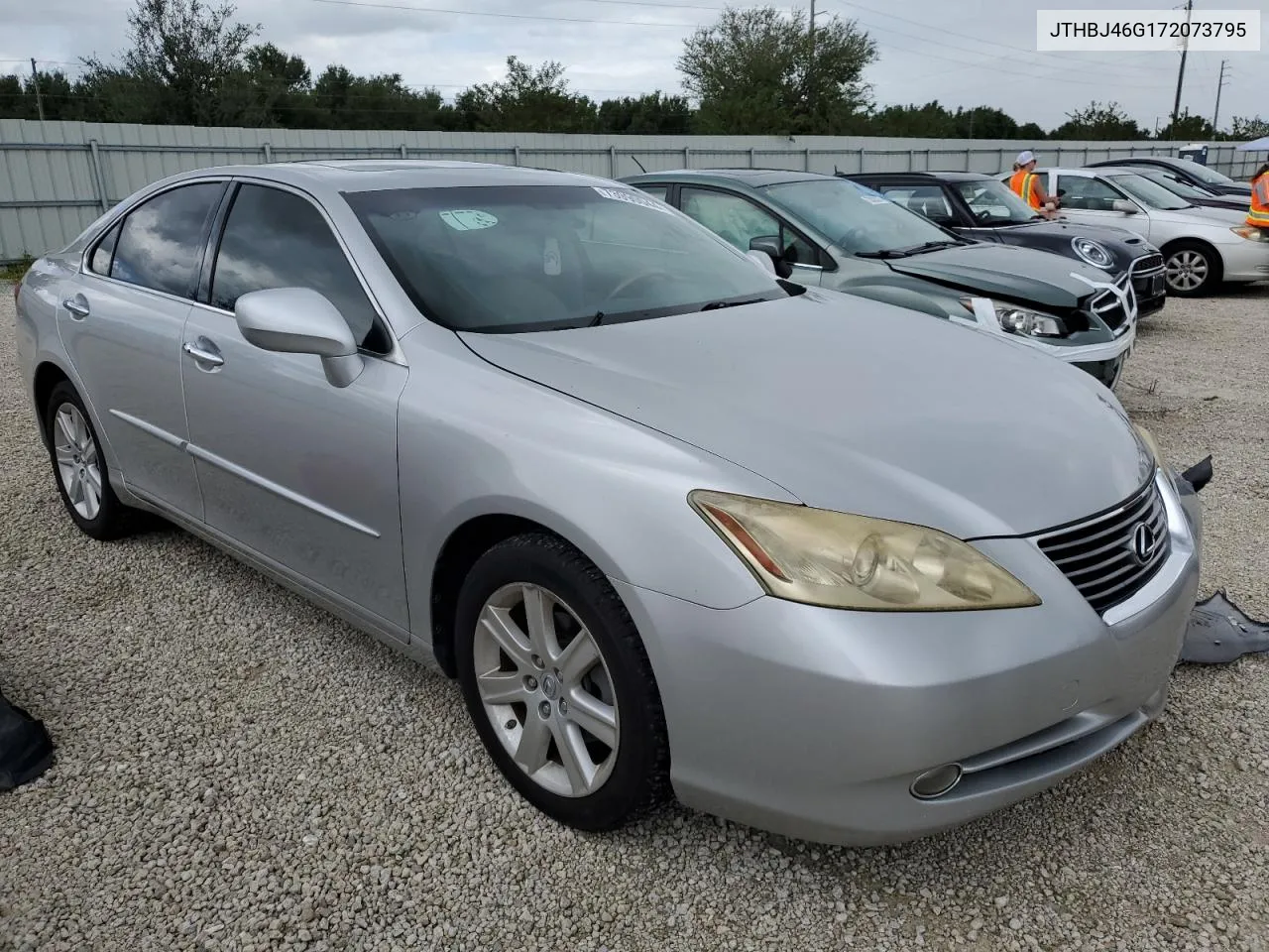 2007 Lexus Es 350 VIN: JTHBJ46G172073795 Lot: 73990044