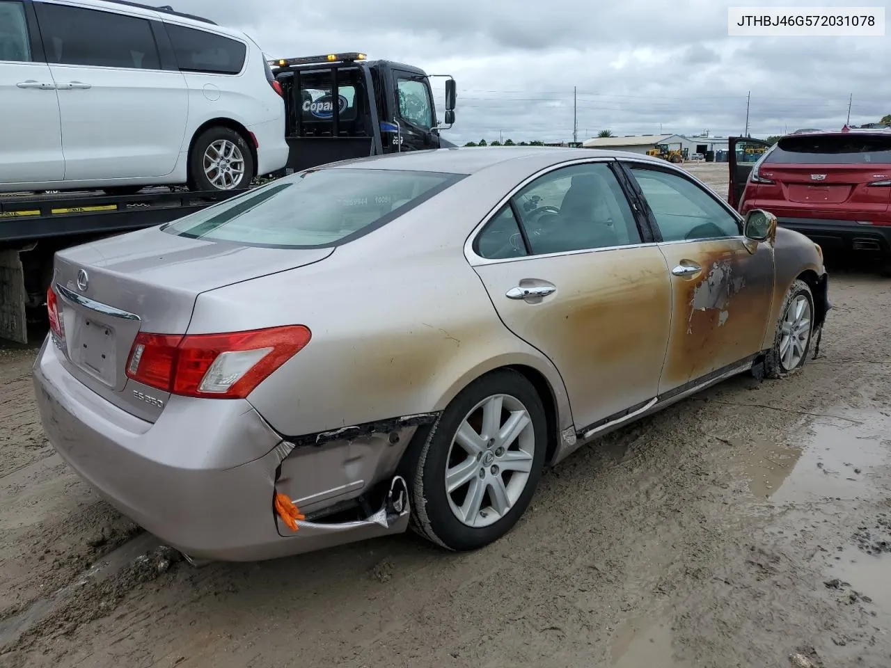 2007 Lexus Es 350 VIN: JTHBJ46G572031078 Lot: 74225234