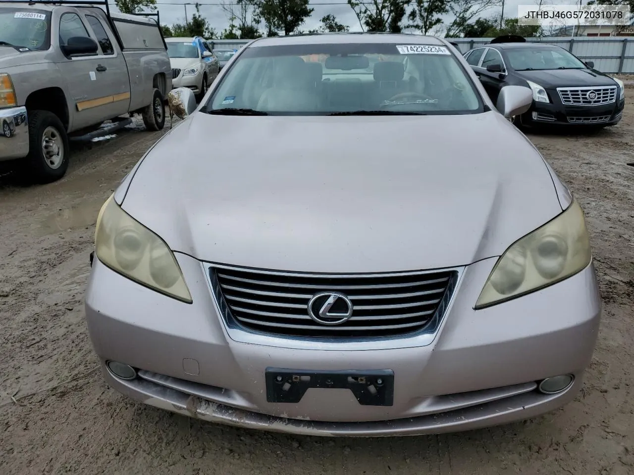 2007 Lexus Es 350 VIN: JTHBJ46G572031078 Lot: 74225234