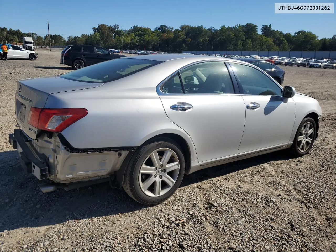 2007 Lexus Es 350 VIN: JTHBJ46G972031262 Lot: 74888634