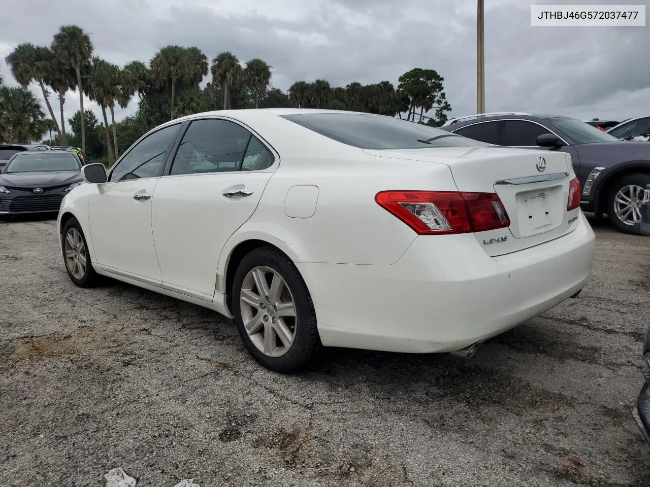 2007 Lexus Es 350 VIN: JTHBJ46G572037477 Lot: 74945074