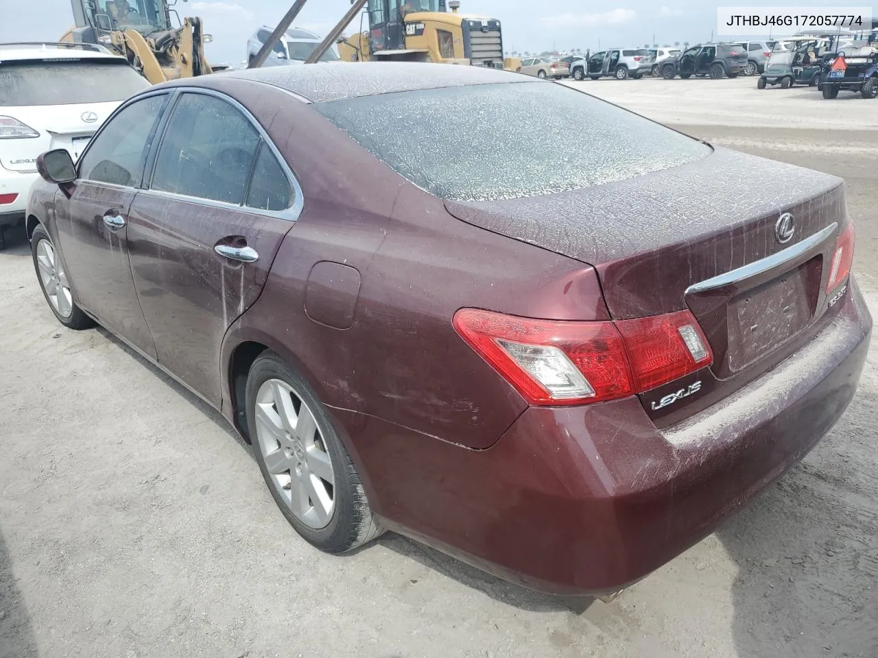 2007 Lexus Es 350 VIN: JTHBJ46G172057774 Lot: 75166994