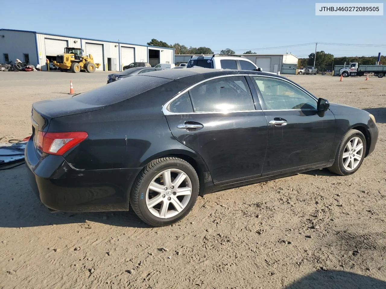 2007 Lexus Es 350 VIN: JTHBJ46G272089505 Lot: 75692574