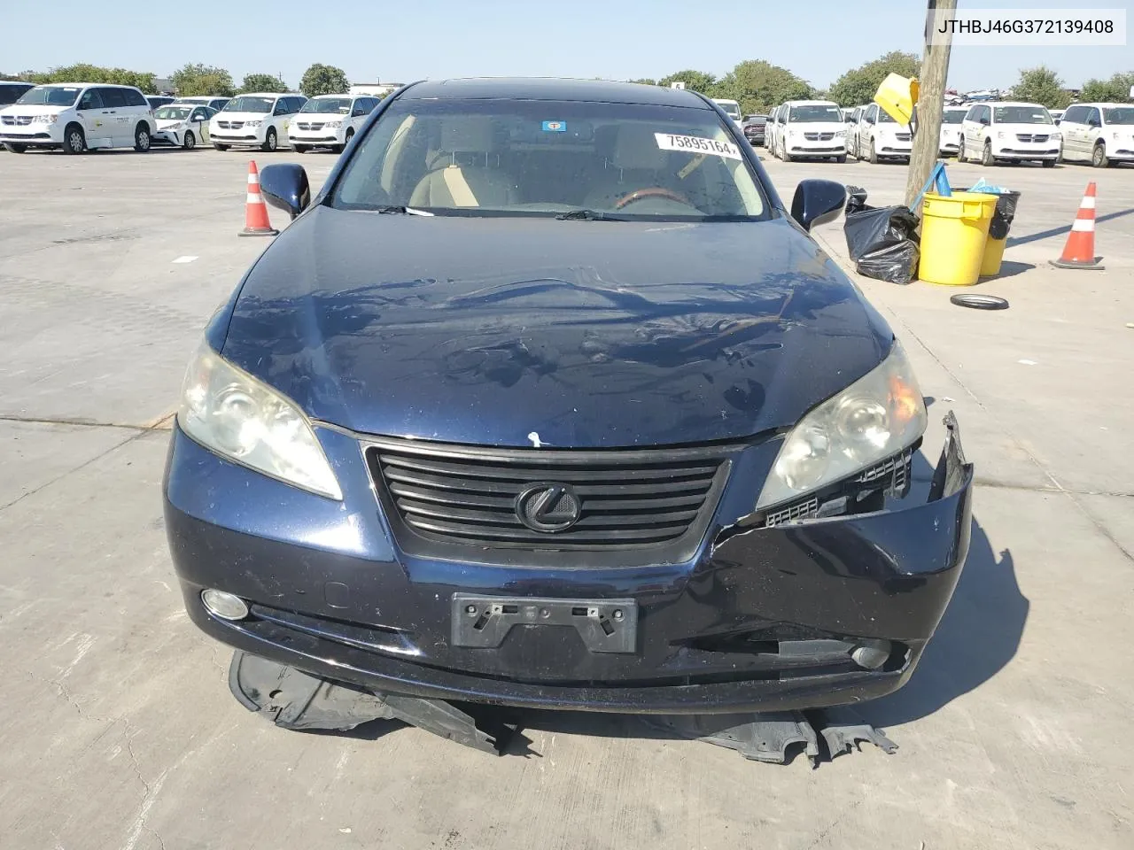 JTHBJ46G372139408 2007 Lexus Es 350