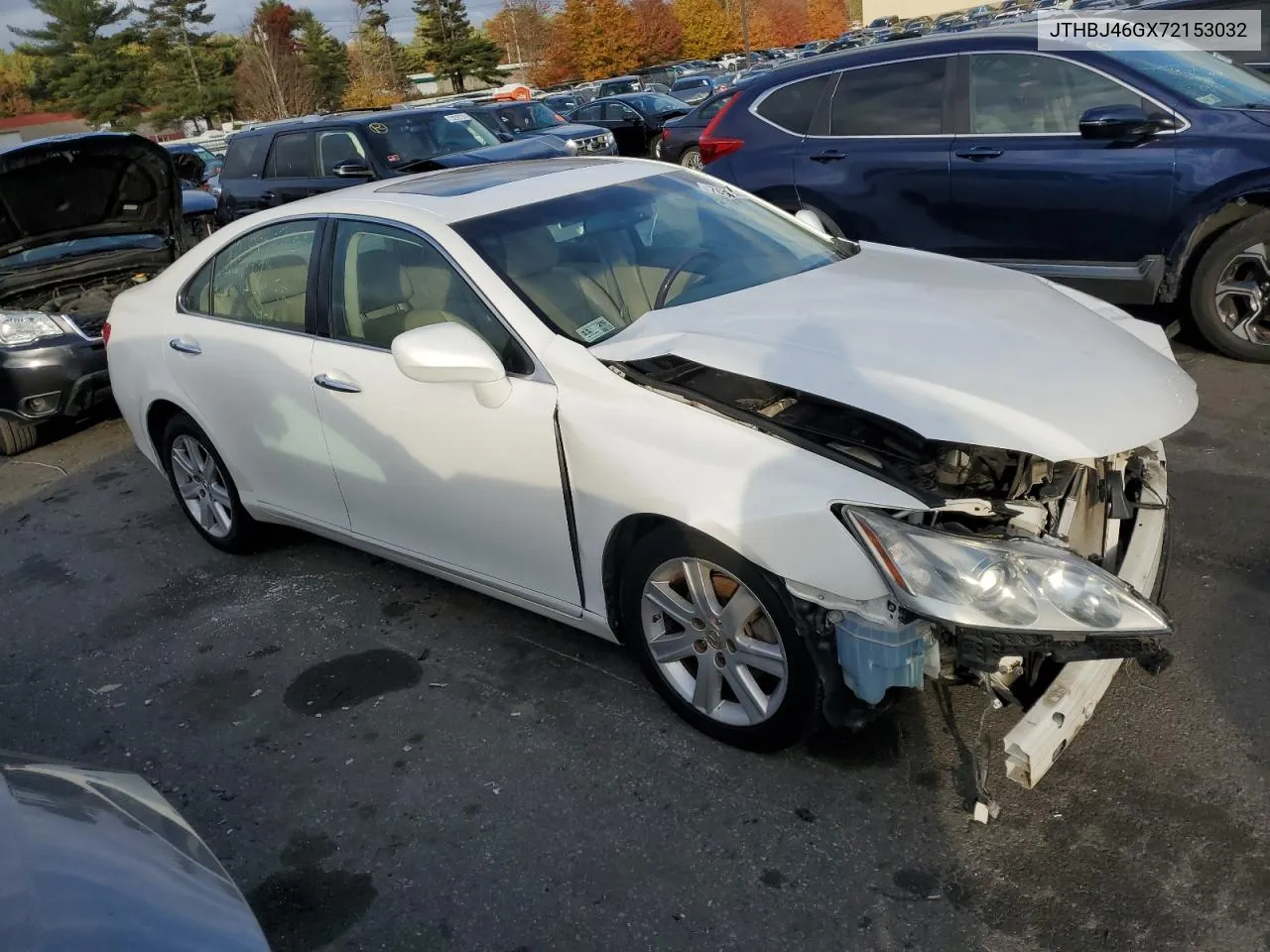 2007 Lexus Es 350 VIN: JTHBJ46GX72153032 Lot: 76907884