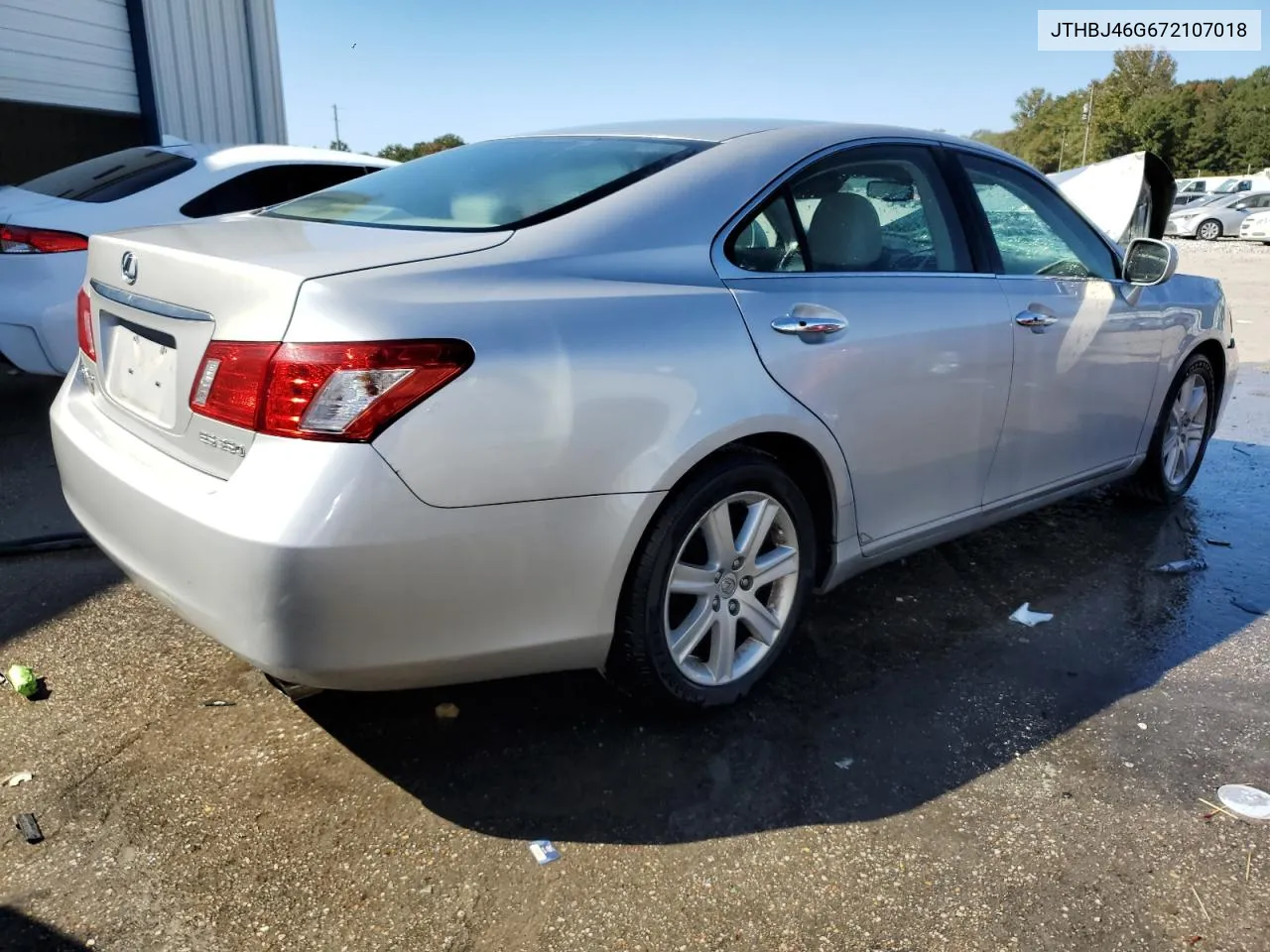 2007 Lexus Es 350 VIN: JTHBJ46G672107018 Lot: 76936534