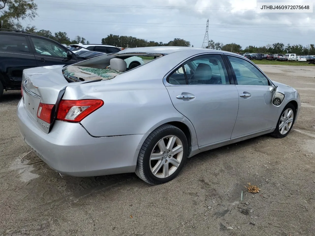 2007 Lexus Es 350 VIN: JTHBJ46G972075648 Lot: 78484014