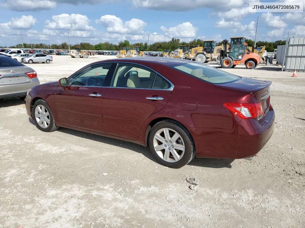 2007 Lexus Es 350 VIN: JTHBJ46G472085679 Lot: 78842404