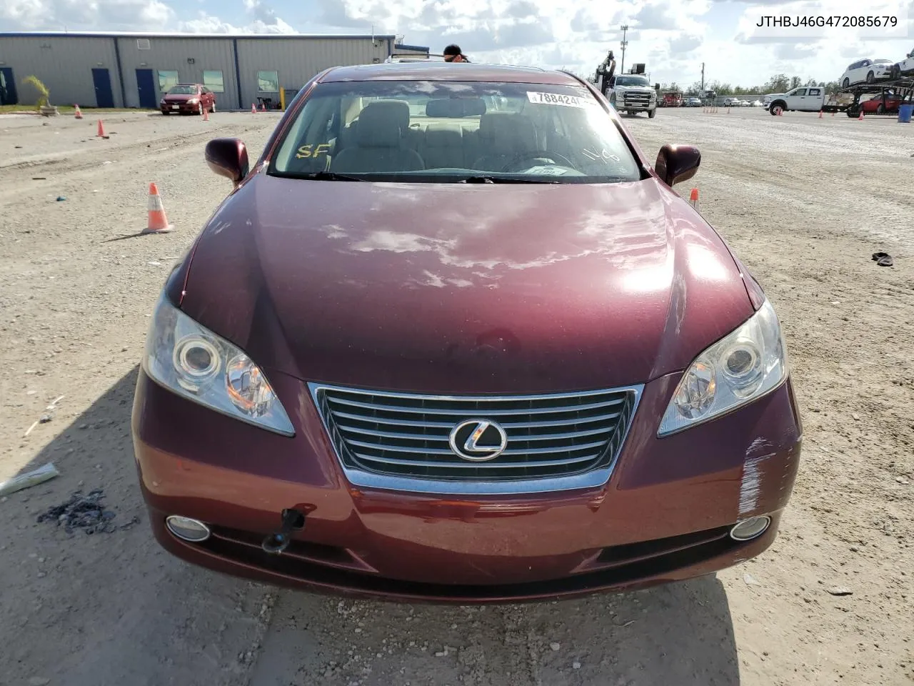 2007 Lexus Es 350 VIN: JTHBJ46G472085679 Lot: 78842404