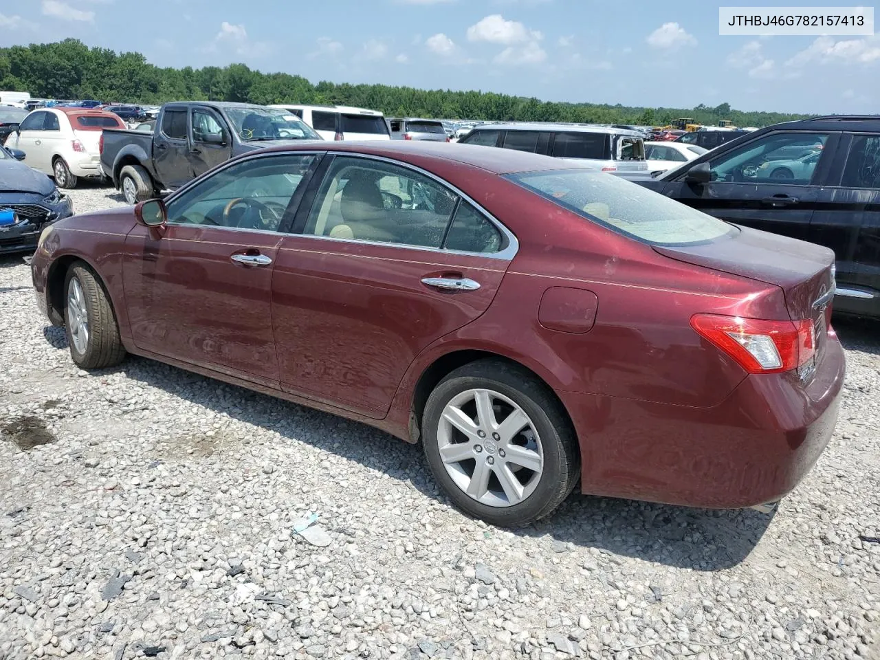 2008 Lexus Es 350 VIN: JTHBJ46G782157413 Lot: 61193334