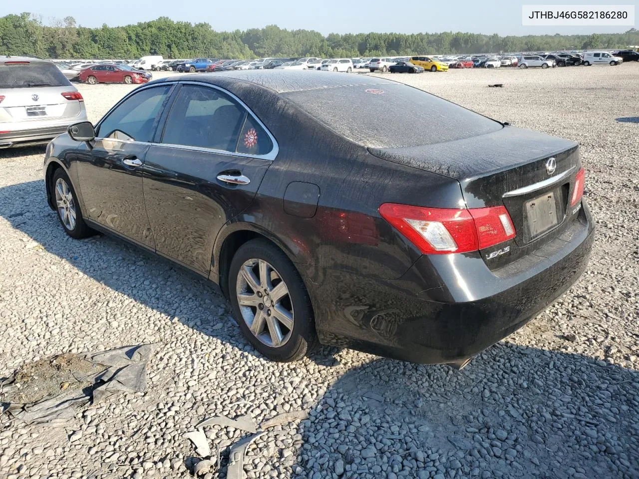 2008 Lexus Es 350 VIN: JTHBJ46G582186280 Lot: 62605264