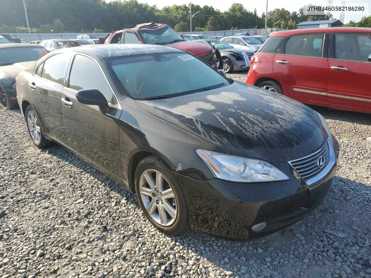 2008 Lexus Es 350 VIN: JTHBJ46G582186280 Lot: 62605264