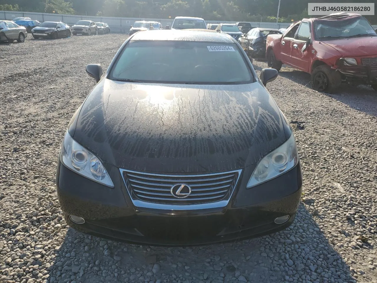 2008 Lexus Es 350 VIN: JTHBJ46G582186280 Lot: 62605264