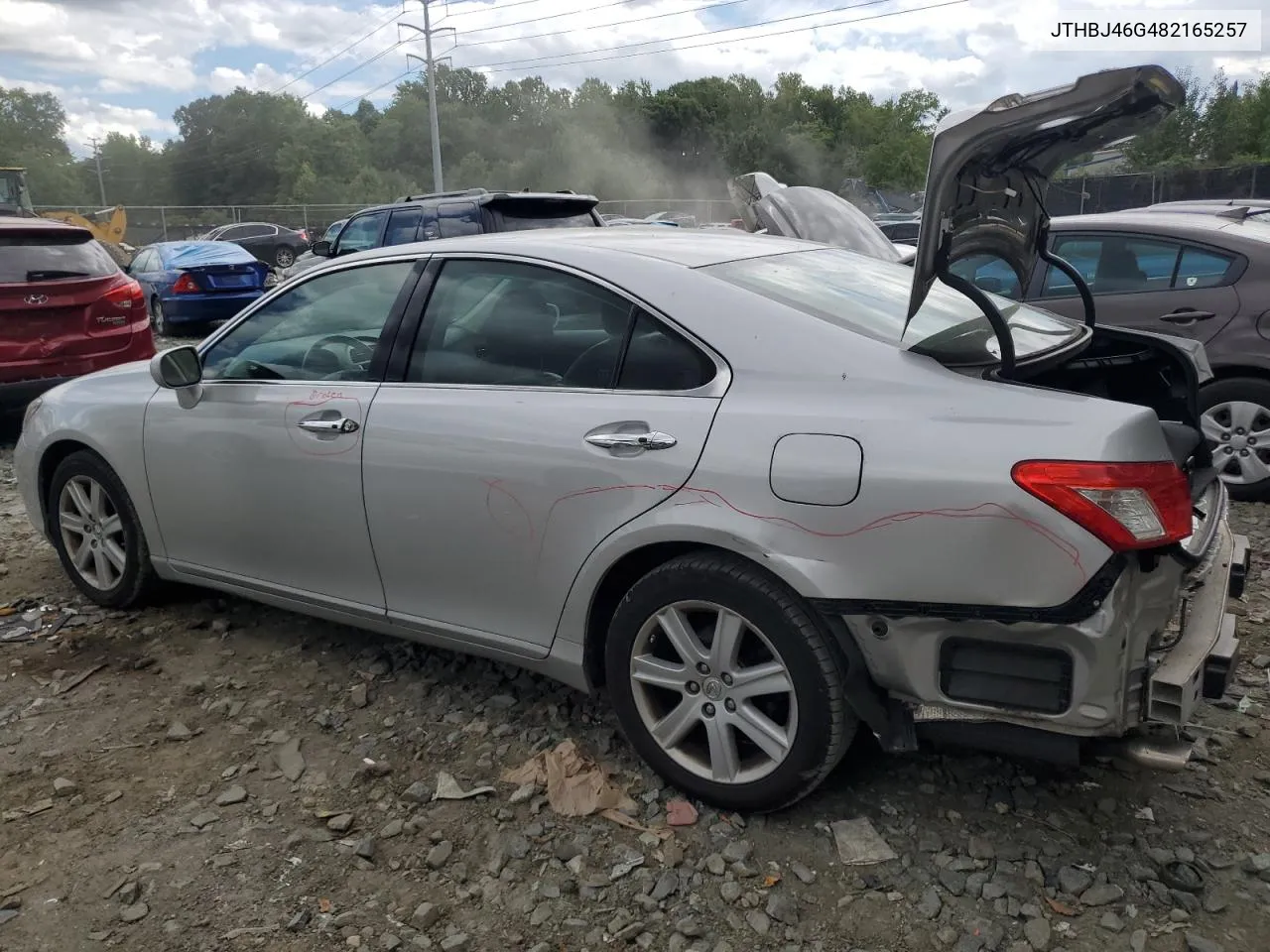 2008 Lexus Es 350 VIN: JTHBJ46G482165257 Lot: 67561044