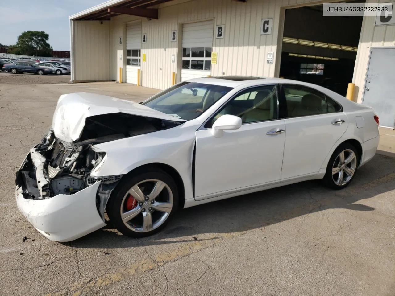 2008 Lexus Es 350 VIN: JTHBJ46G382232933 Lot: 68217494