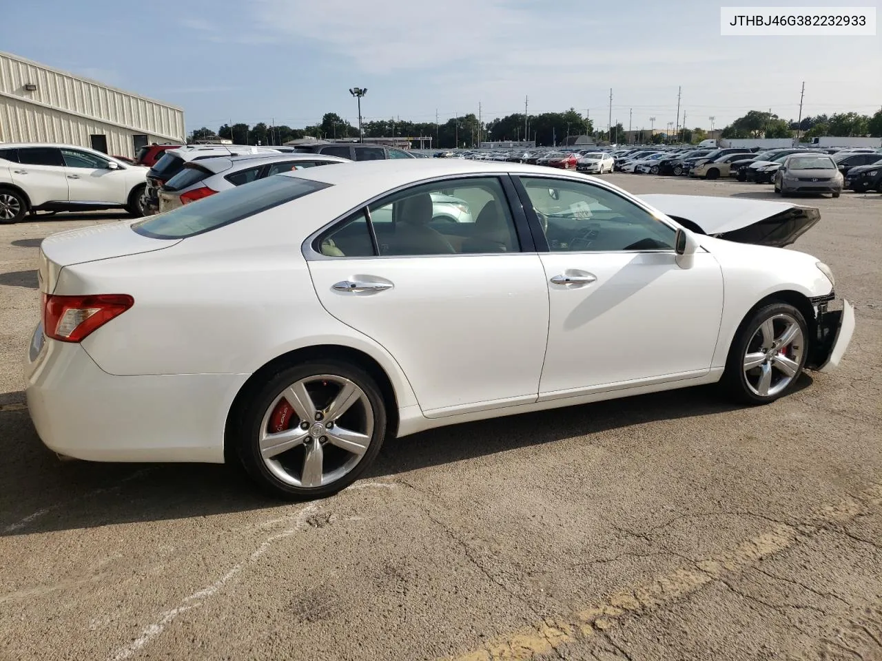 2008 Lexus Es 350 VIN: JTHBJ46G382232933 Lot: 68217494