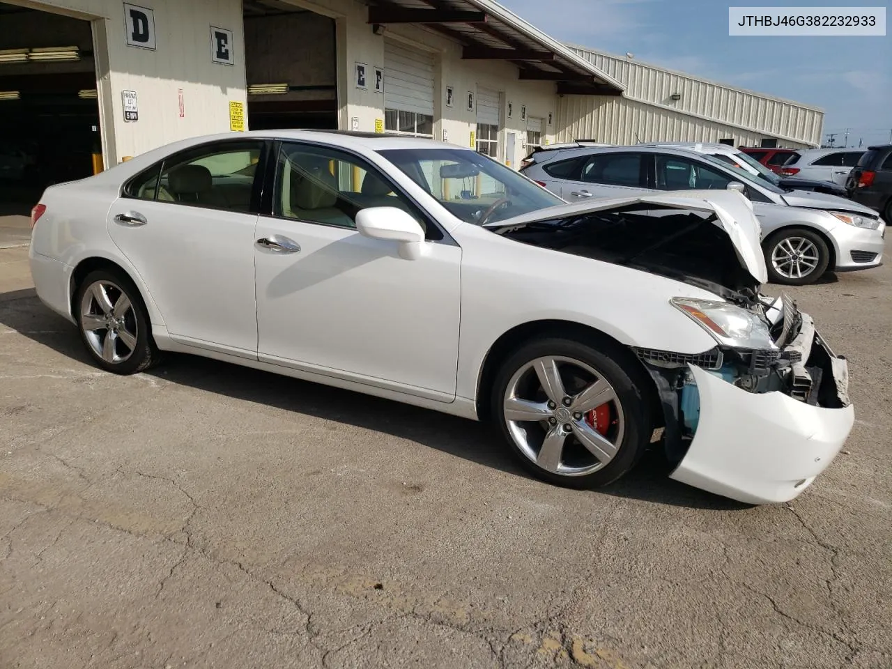 2008 Lexus Es 350 VIN: JTHBJ46G382232933 Lot: 68217494