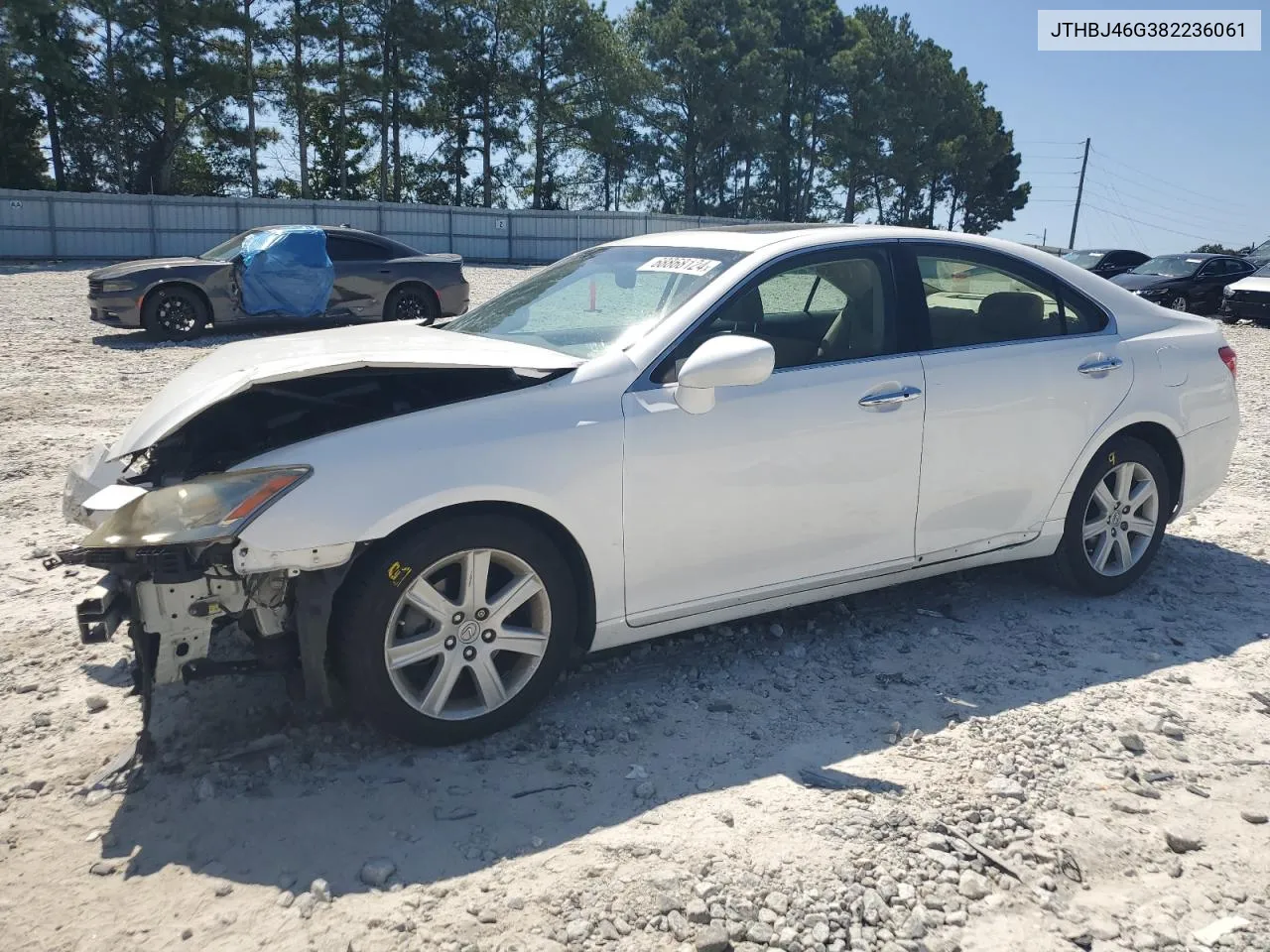 2008 Lexus Es 350 VIN: JTHBJ46G382236061 Lot: 68868124