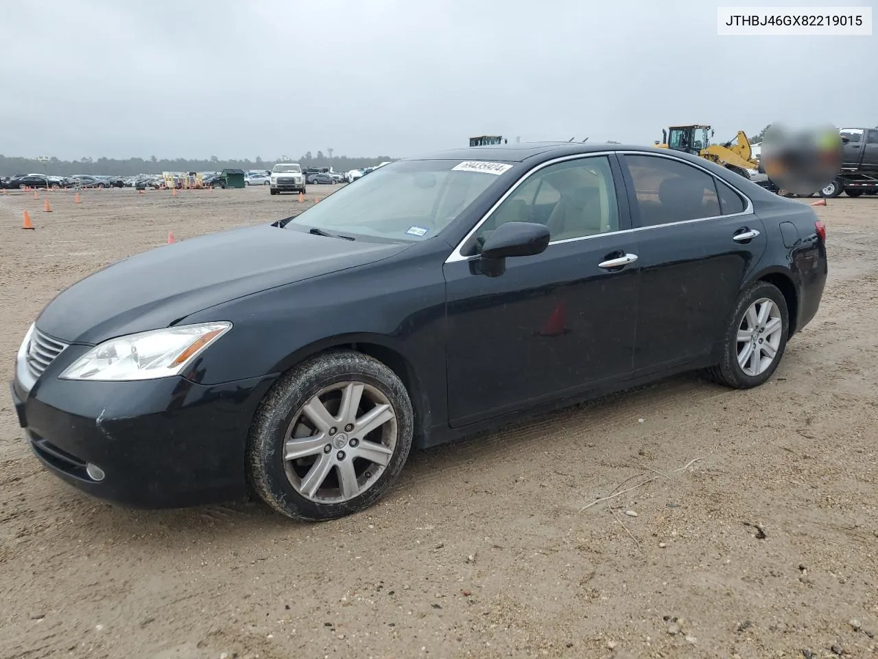 2008 Lexus Es 350 VIN: JTHBJ46GX82219015 Lot: 69435924