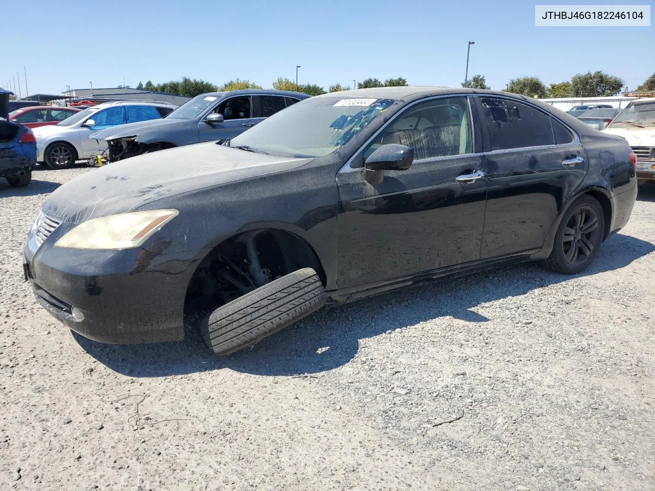 2008 Lexus Es 350 VIN: JTHBJ46G182246104 Lot: 70130444