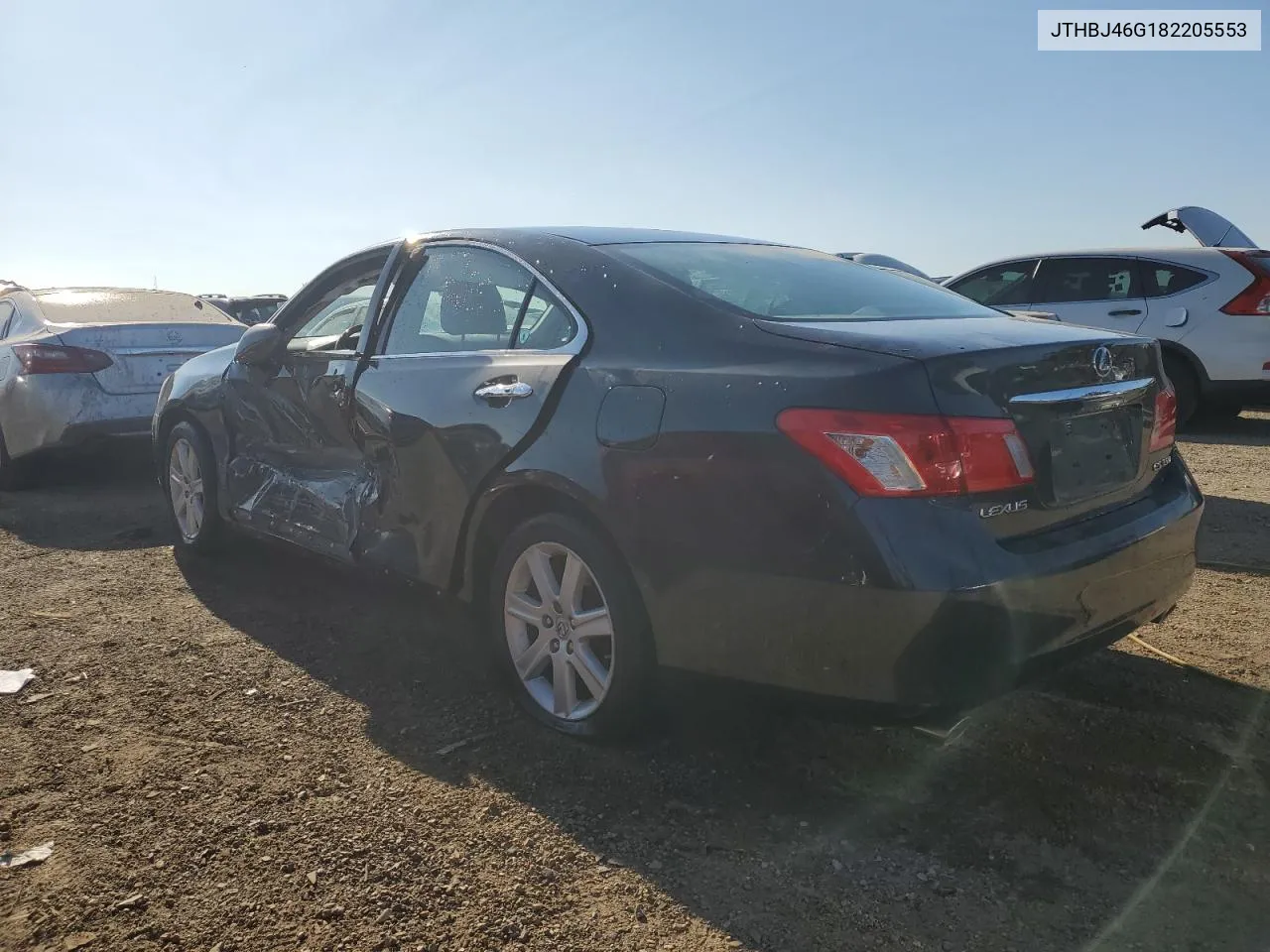 2008 Lexus Es 350 VIN: JTHBJ46G182205553 Lot: 70231704