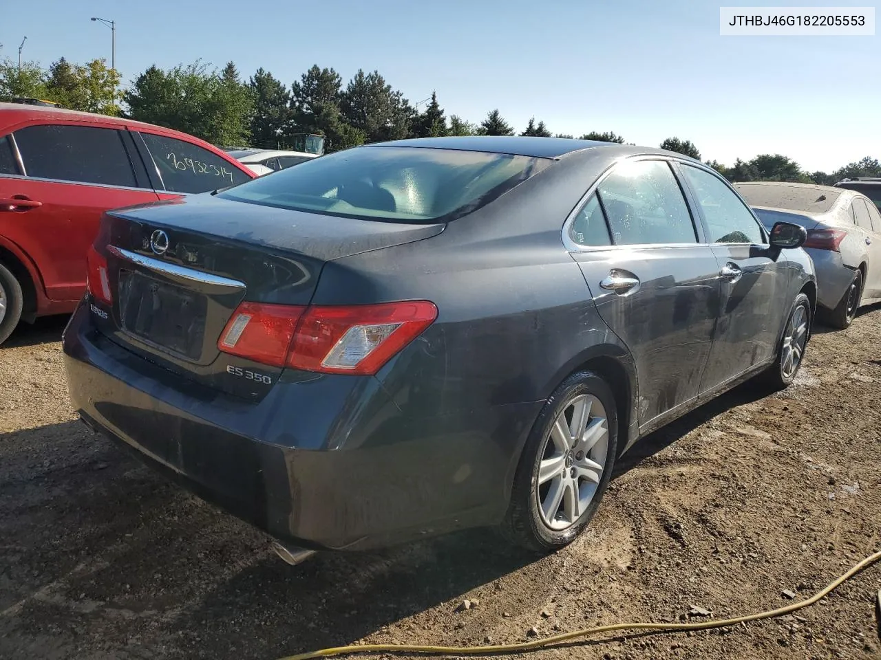 2008 Lexus Es 350 VIN: JTHBJ46G182205553 Lot: 70231704