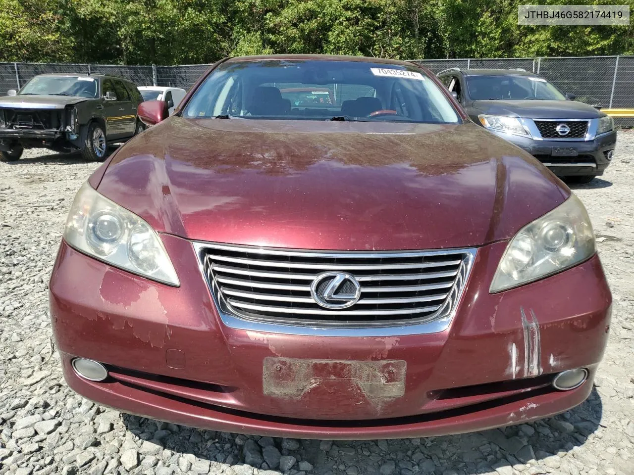 JTHBJ46G582174419 2008 Lexus Es 350