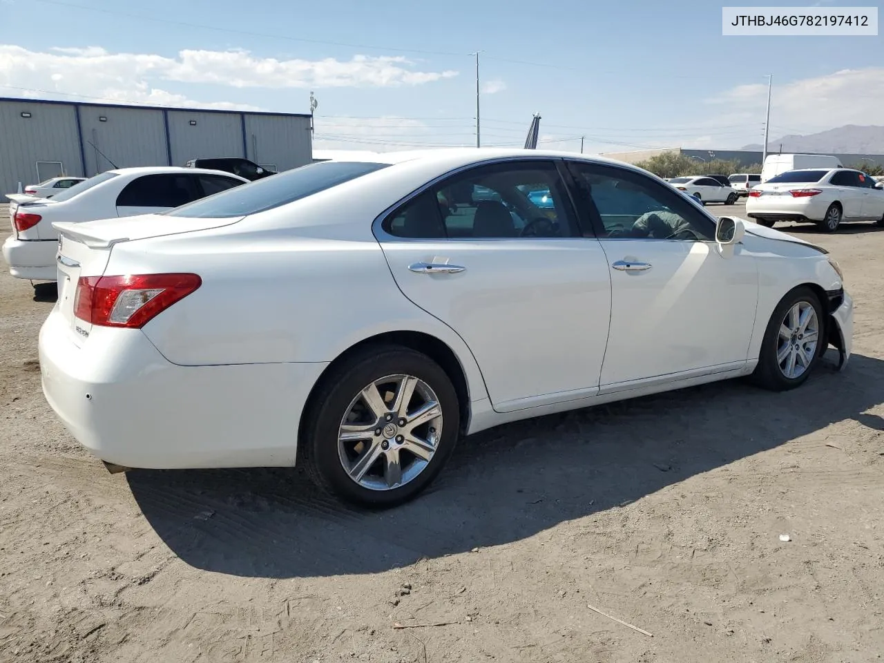 2008 Lexus Es 350 VIN: JTHBJ46G782197412 Lot: 70841644