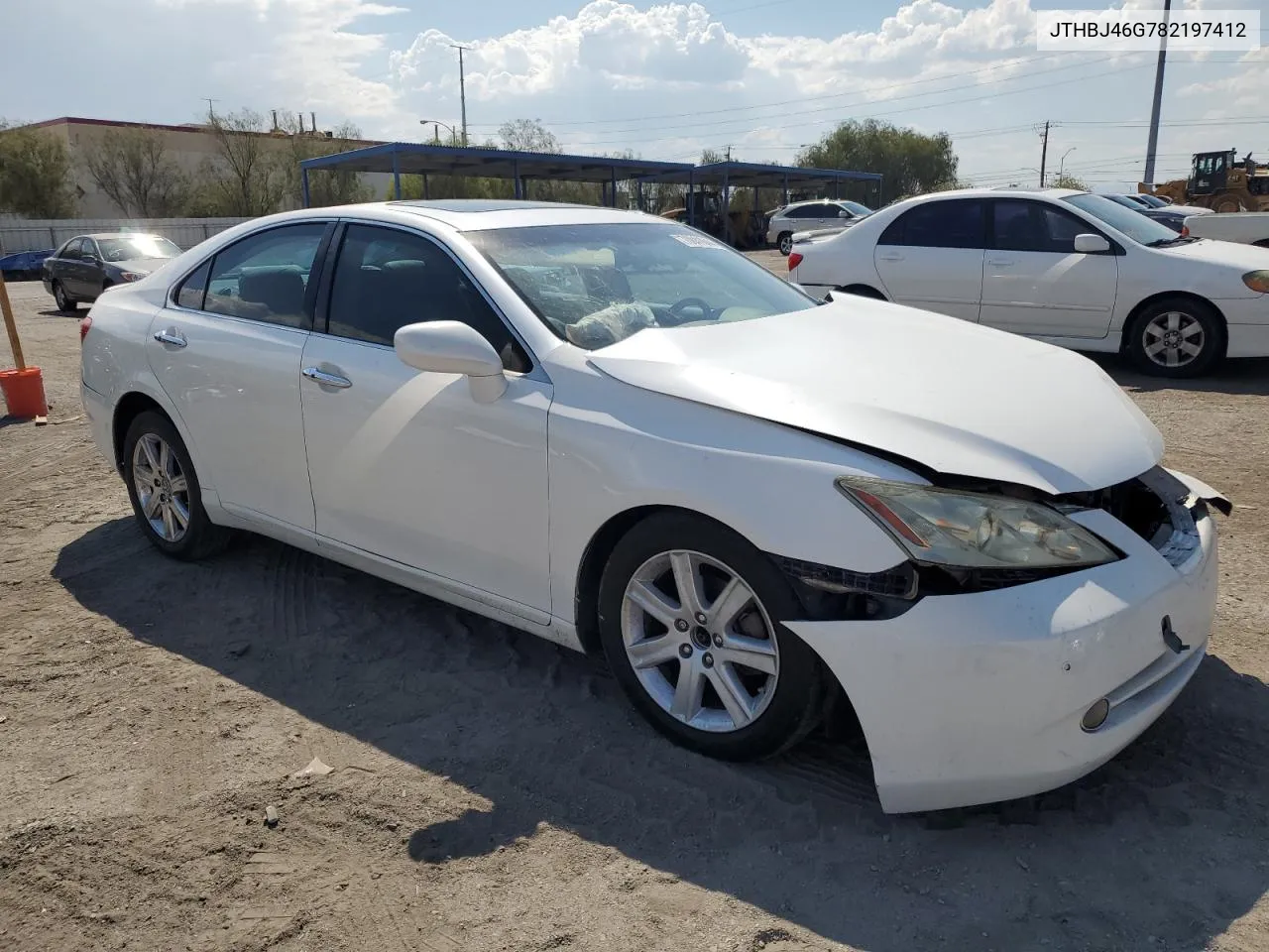 JTHBJ46G782197412 2008 Lexus Es 350