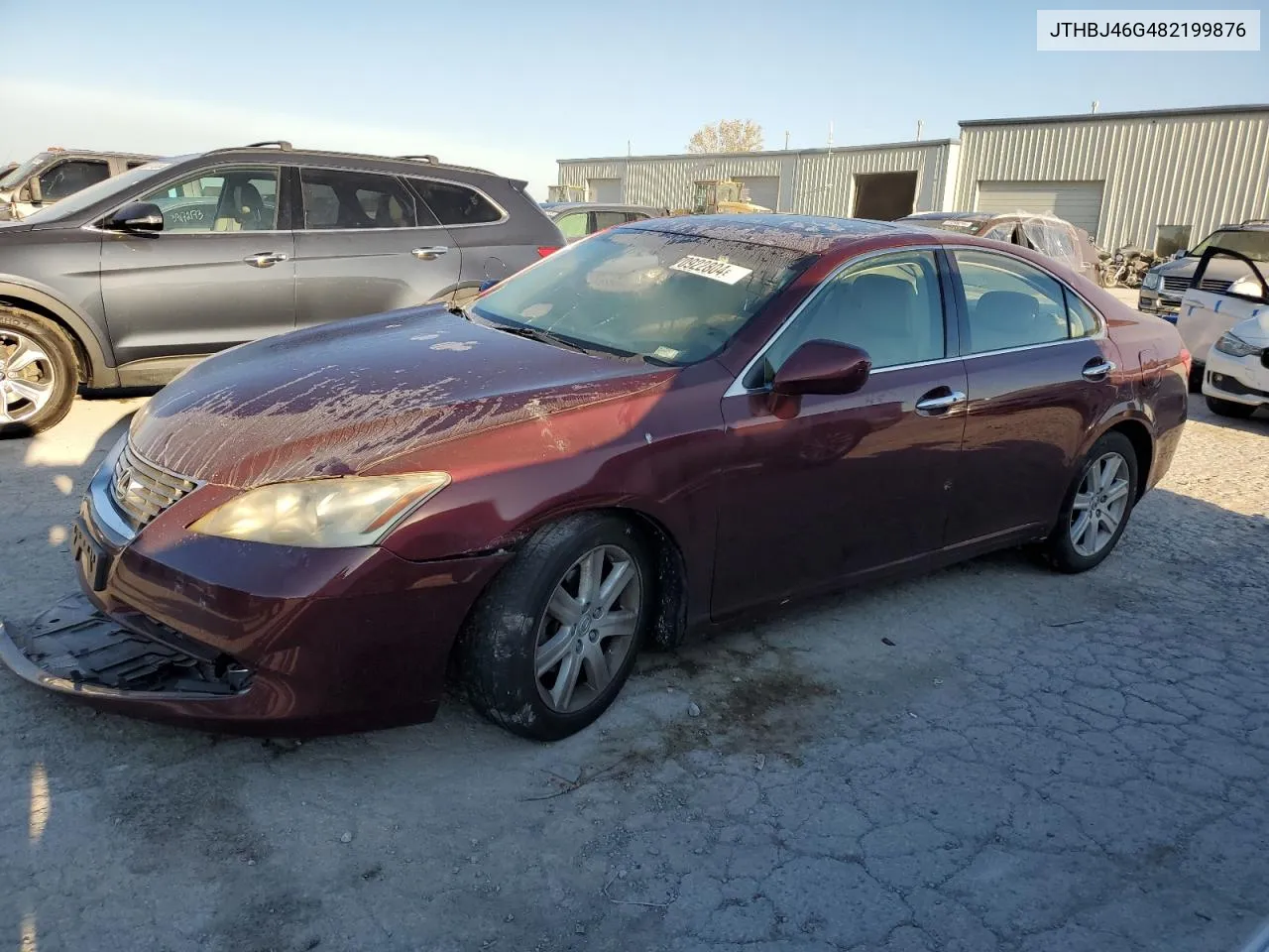 2008 Lexus Es 350 VIN: JTHBJ46G482199876 Lot: 70922804