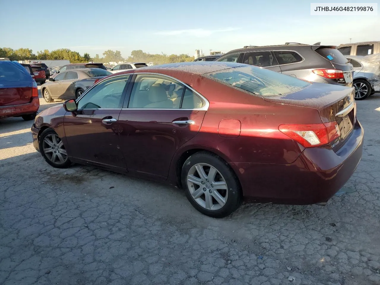 2008 Lexus Es 350 VIN: JTHBJ46G482199876 Lot: 70922804