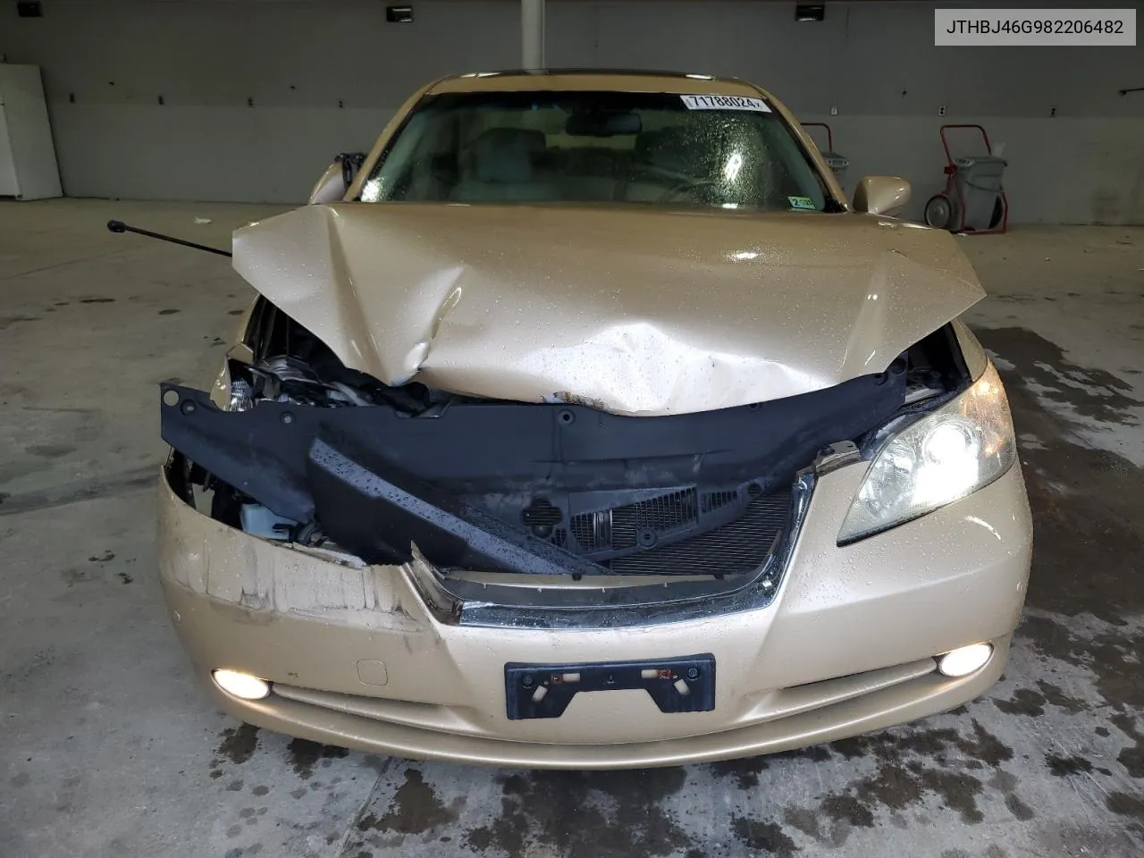 2008 Lexus Es 350 VIN: JTHBJ46G982206482 Lot: 71788024