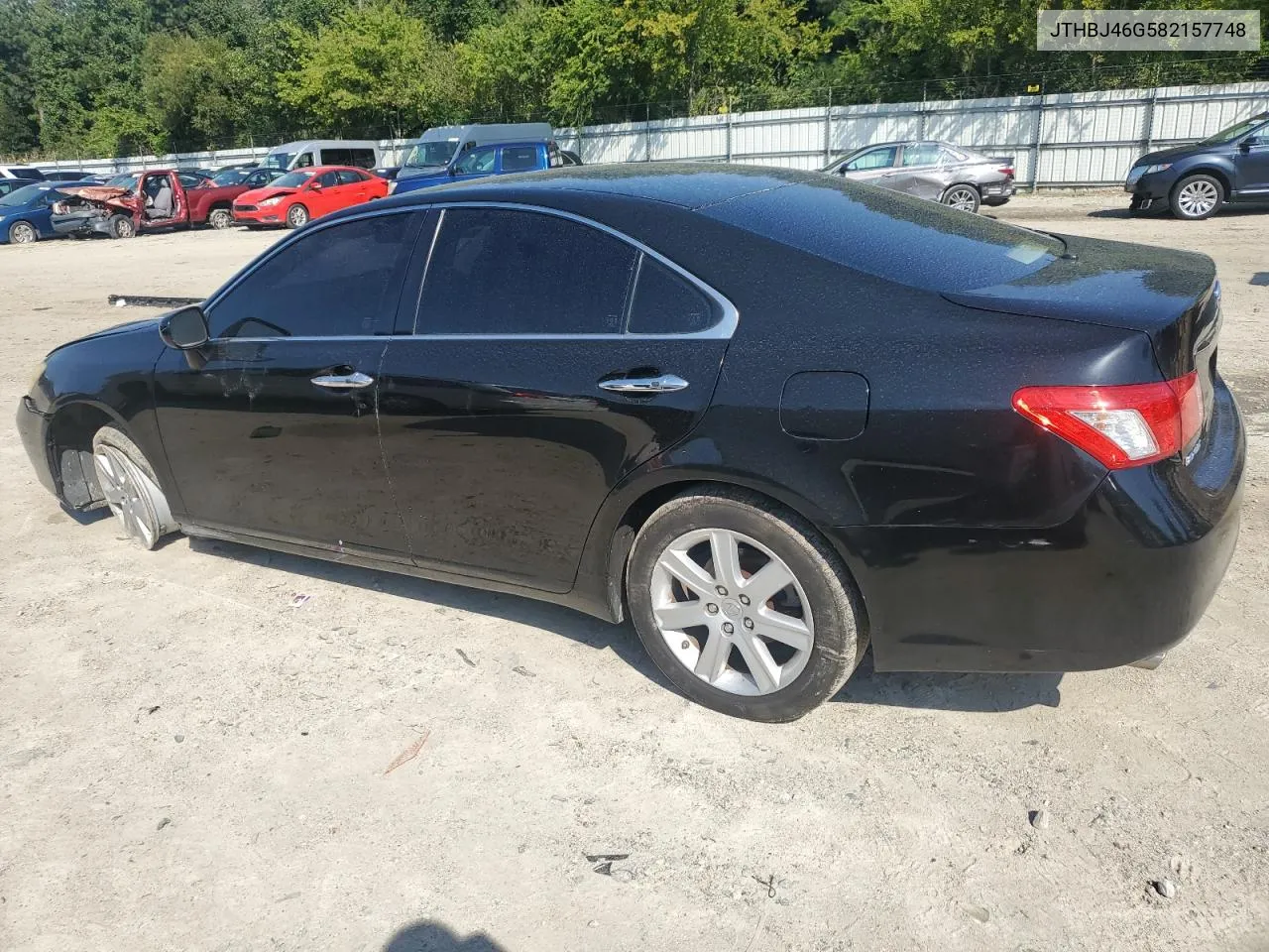 2008 Lexus Es 350 VIN: JTHBJ46G582157748 Lot: 71925814