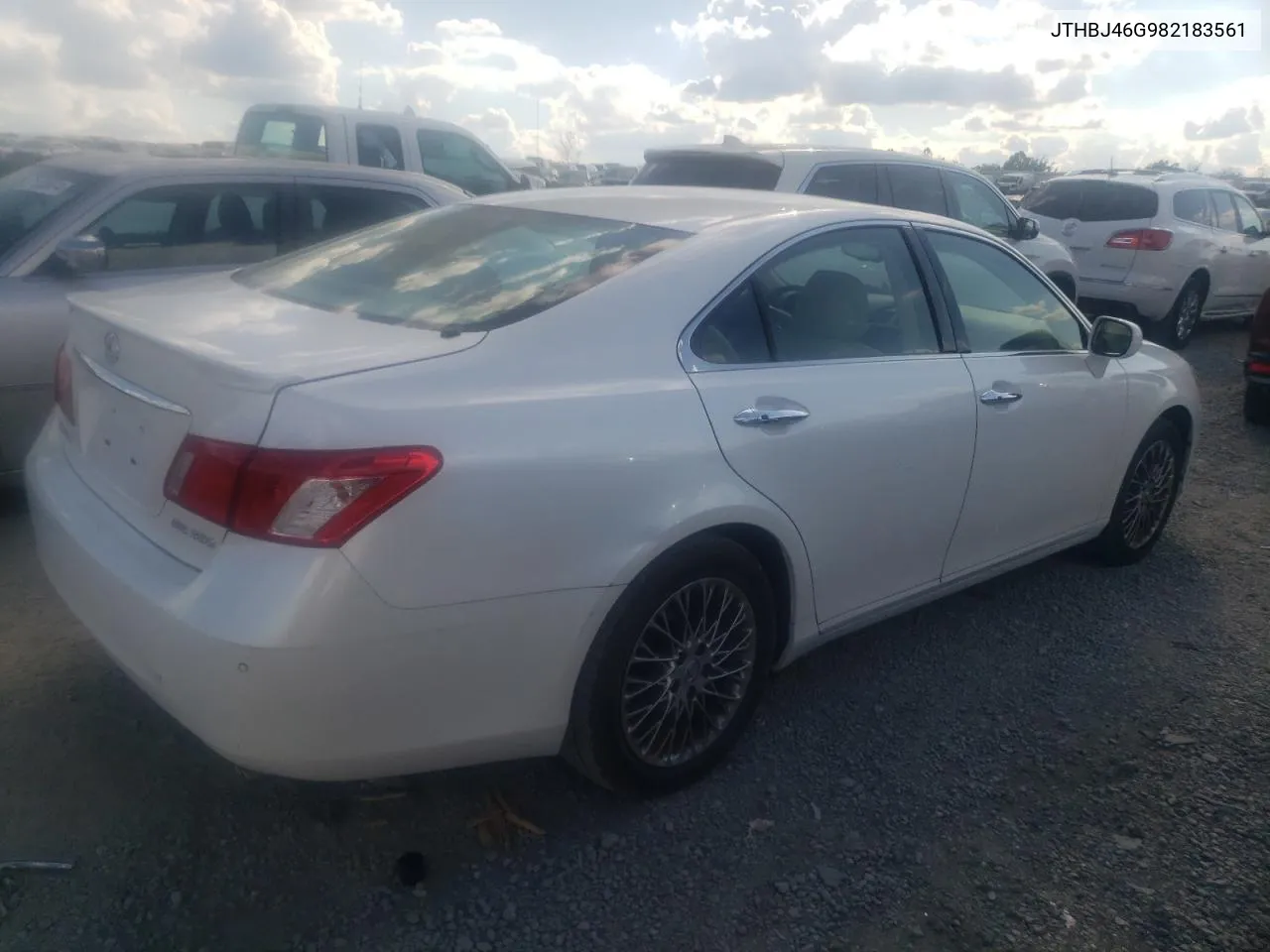 2008 Lexus Es 350 VIN: JTHBJ46G982183561 Lot: 71991034