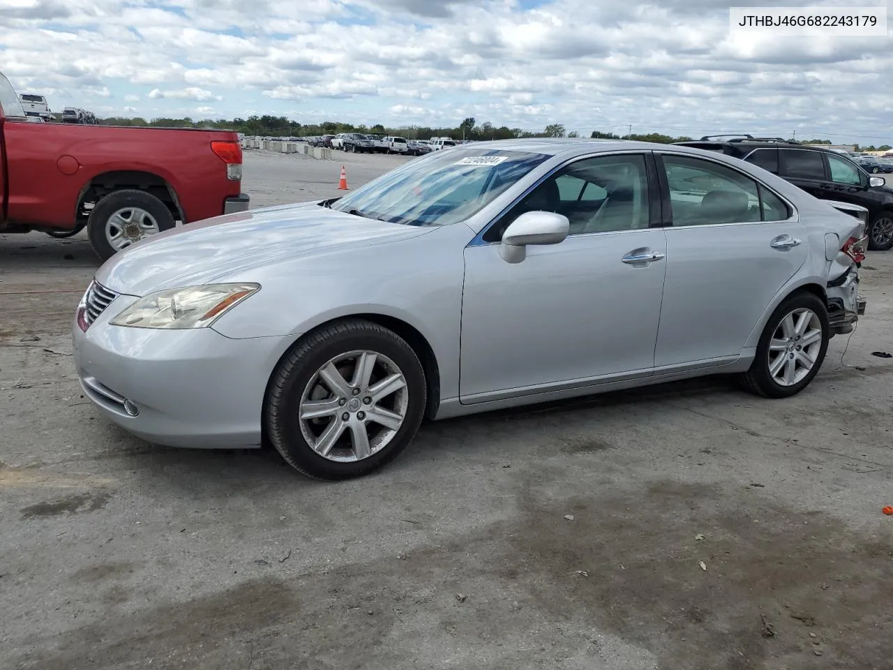 2008 Lexus Es 350 VIN: JTHBJ46G682243179 Lot: 72246004