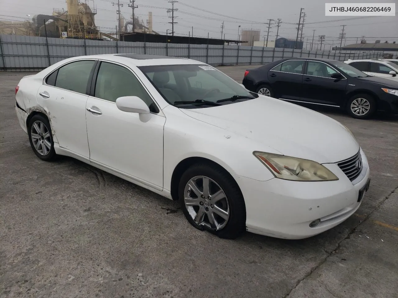 2008 Lexus Es 350 VIN: JTHBJ46G682206469 Lot: 72764354