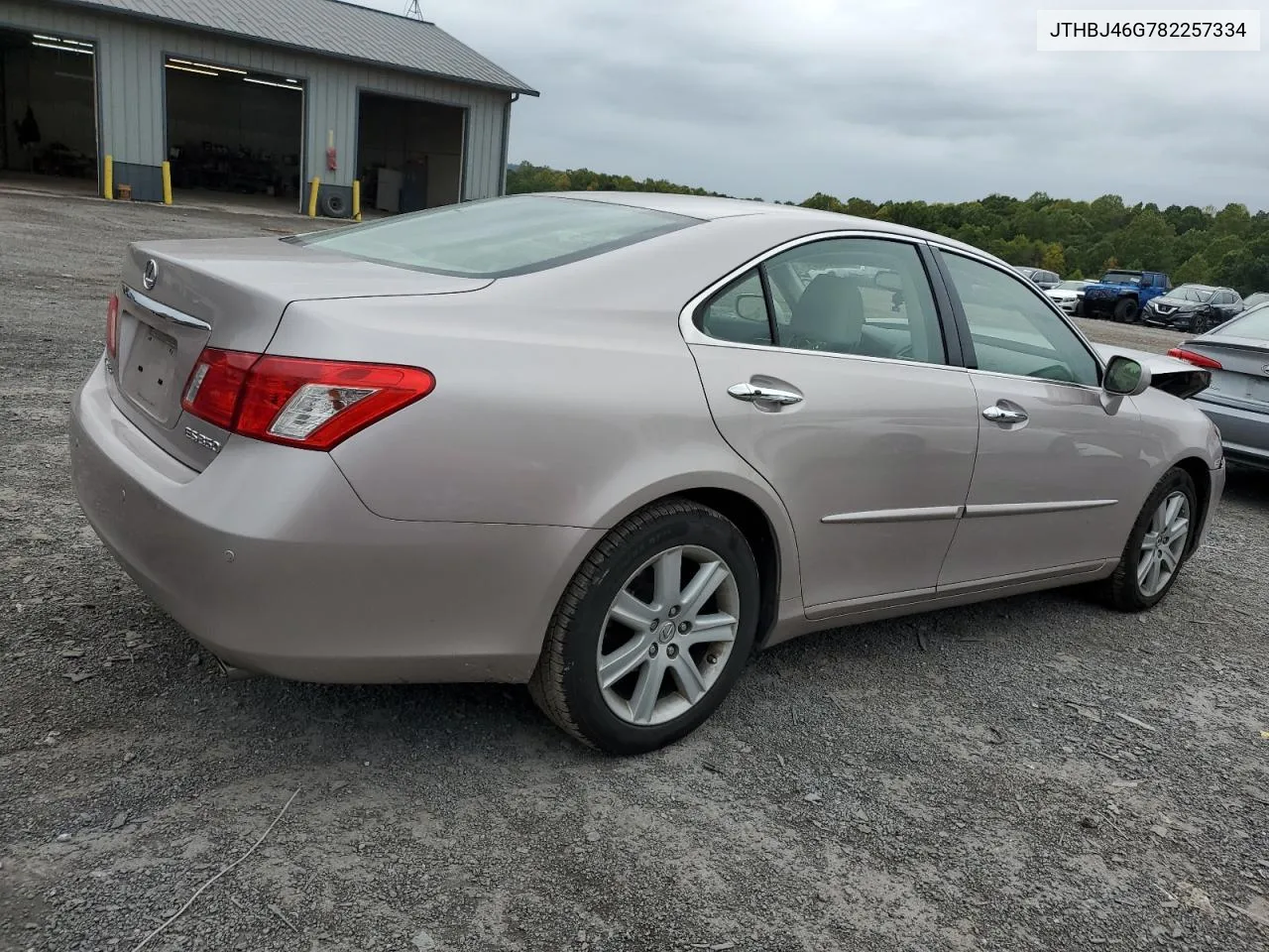 2008 Lexus Es 350 VIN: JTHBJ46G782257334 Lot: 72958864