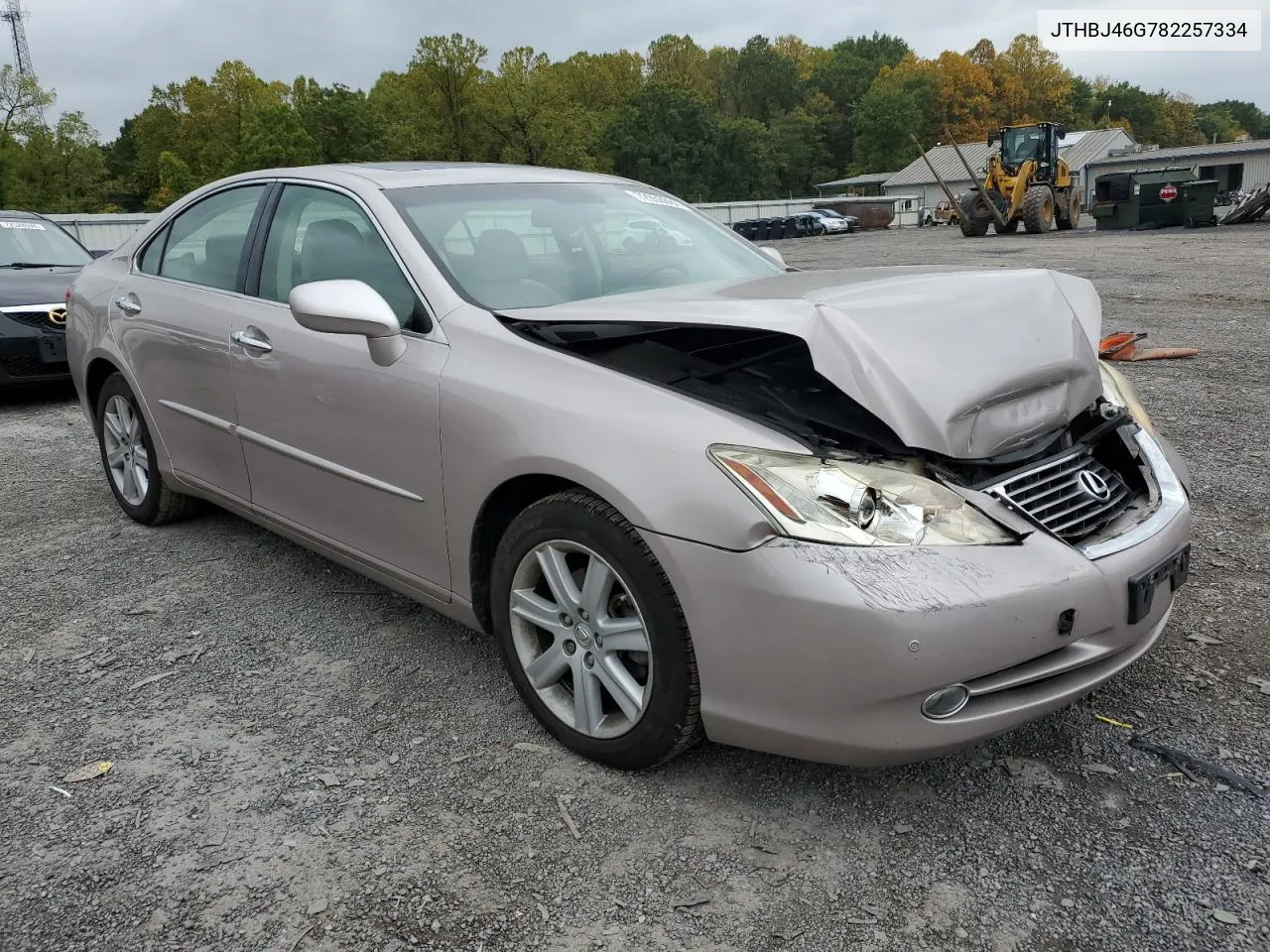 2008 Lexus Es 350 VIN: JTHBJ46G782257334 Lot: 72958864