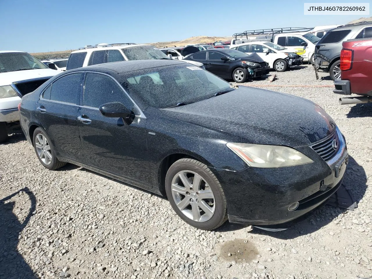 2008 Lexus Es 350 VIN: JTHBJ46G782260962 Lot: 73013724