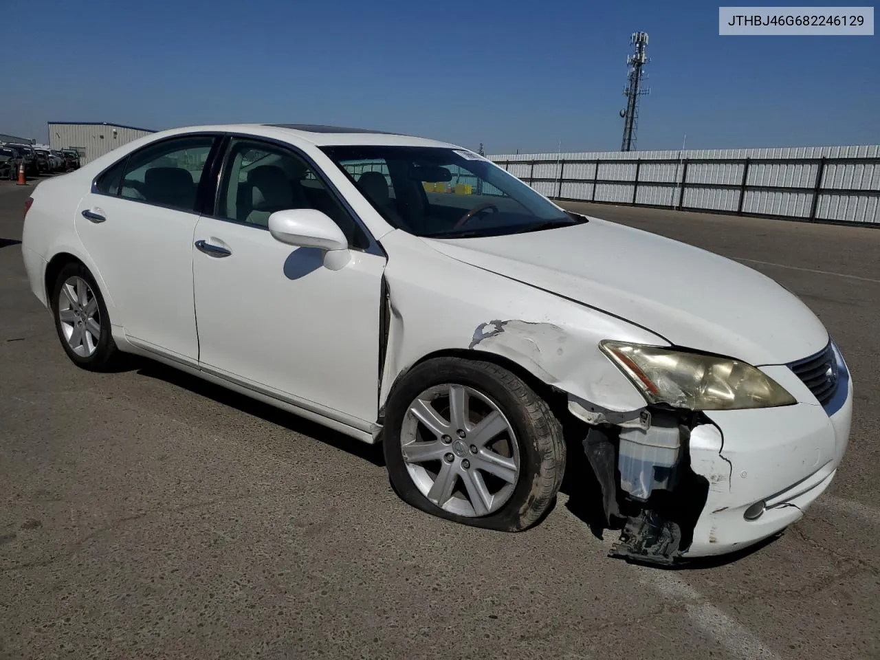 2008 Lexus Es 350 VIN: JTHBJ46G682246129 Lot: 73066814