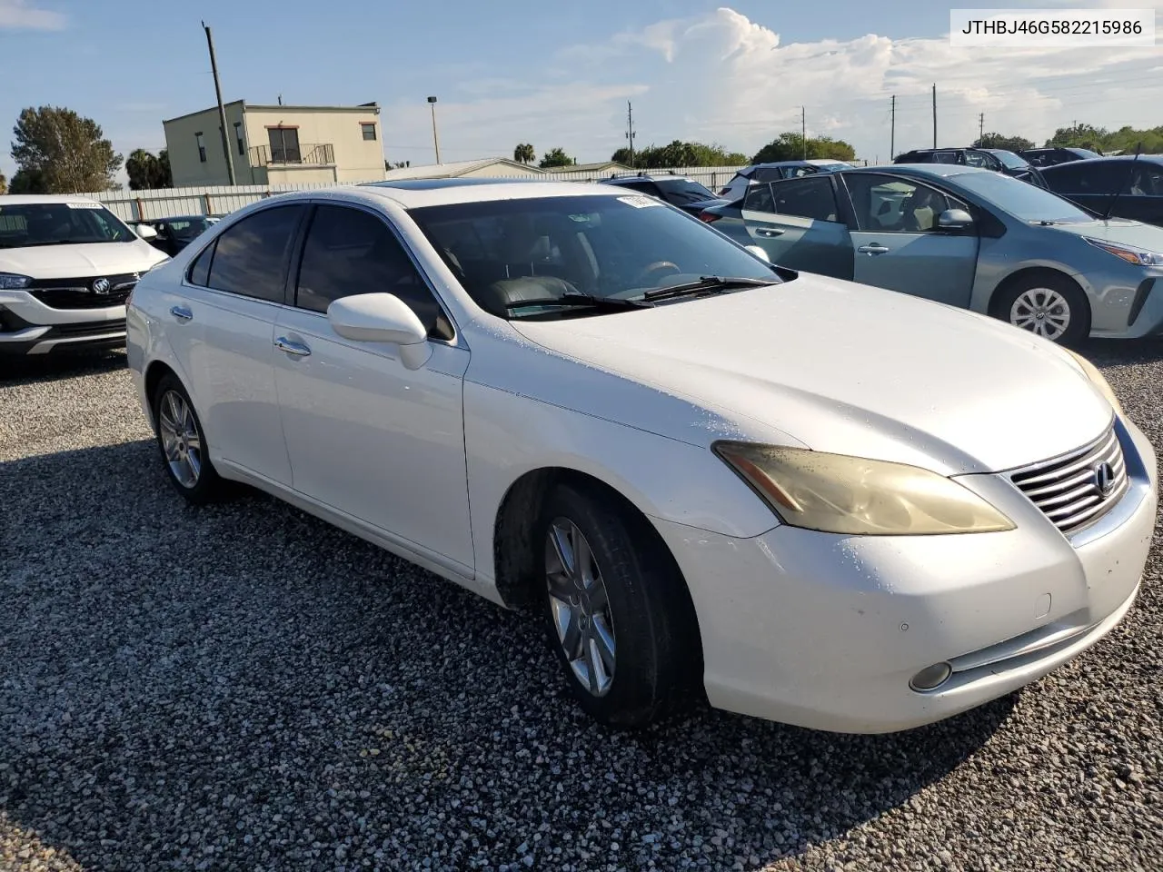 JTHBJ46G582215986 2008 Lexus Es 350