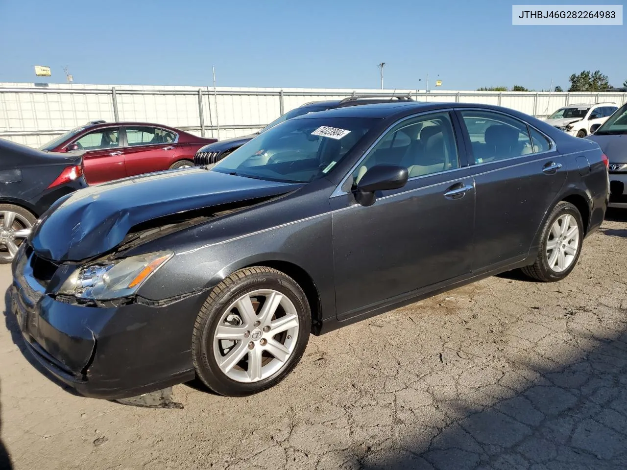 2008 Lexus Es 350 VIN: JTHBJ46G282264983 Lot: 74323904