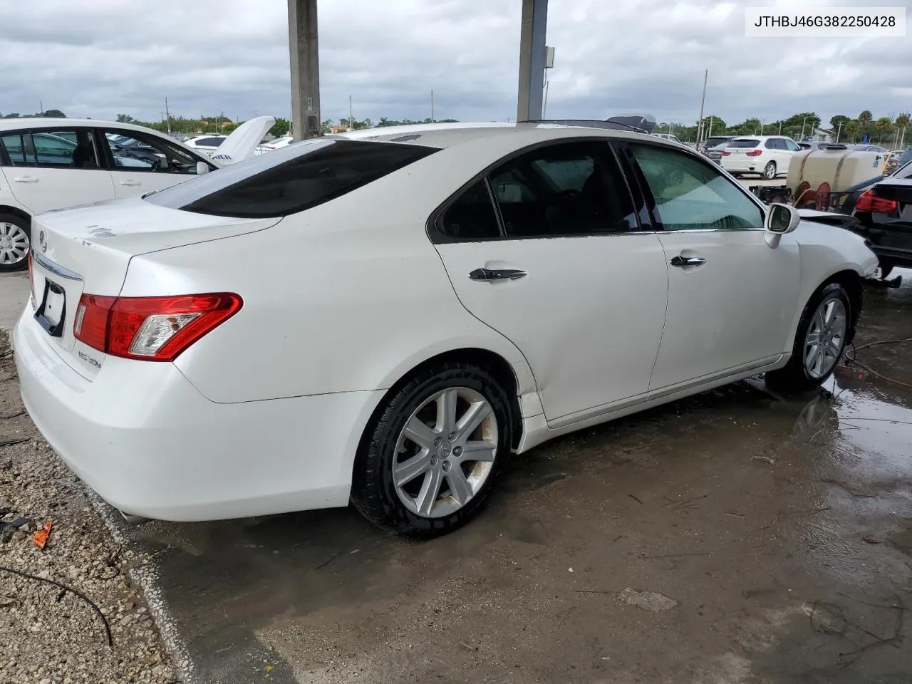 2008 Lexus Es 350 VIN: JTHBJ46G382250428 Lot: 74857264