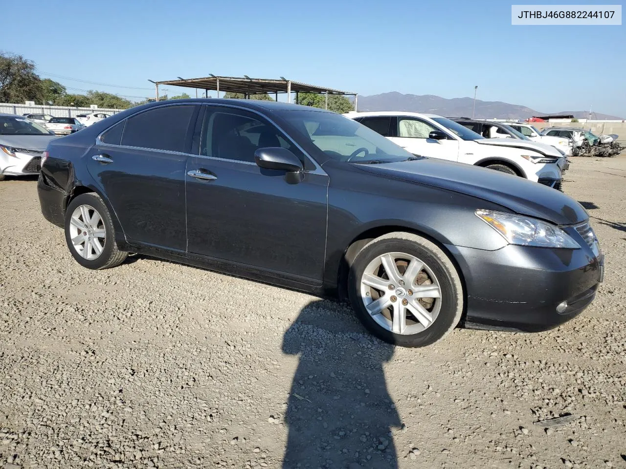 2008 Lexus Es 350 VIN: JTHBJ46G882244107 Lot: 75564374