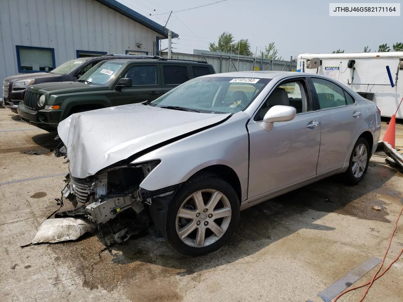 2008 Lexus Es 350 VIN: JTHBJ46G582171164 Lot: 76477144