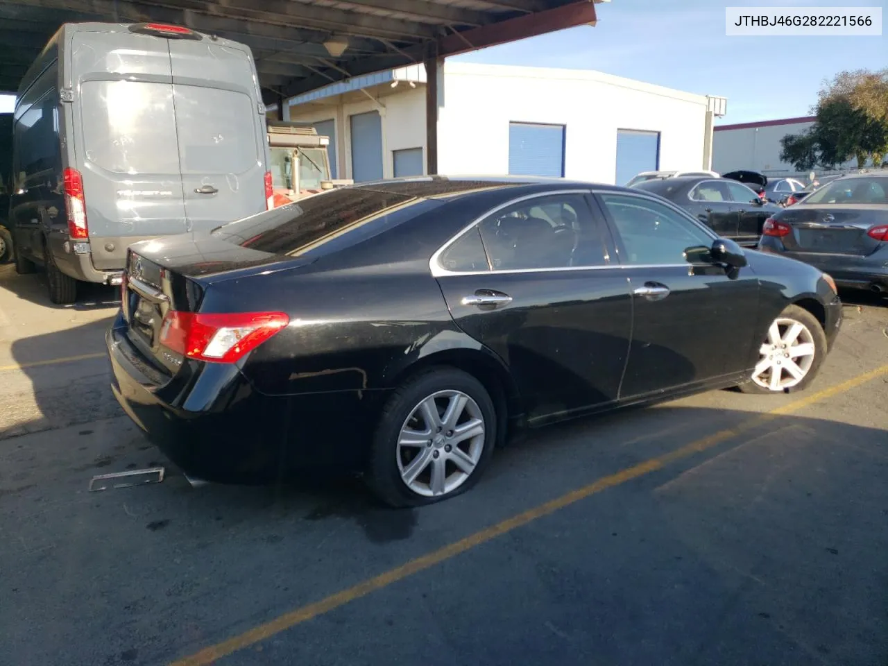 2008 Lexus Es 350 VIN: JTHBJ46G282221566 Lot: 78952694