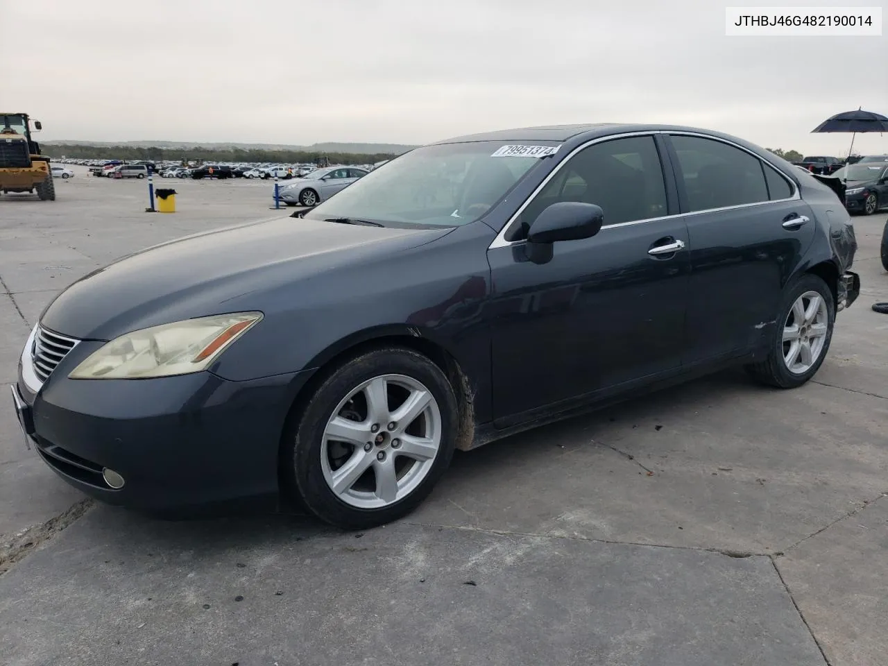 2008 Lexus Es 350 VIN: JTHBJ46G482190014 Lot: 79951374