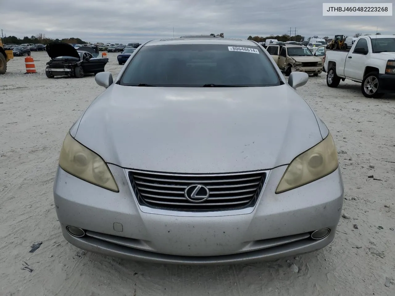 2008 Lexus Es 350 VIN: JTHBJ46G482223268 Lot: 80648614